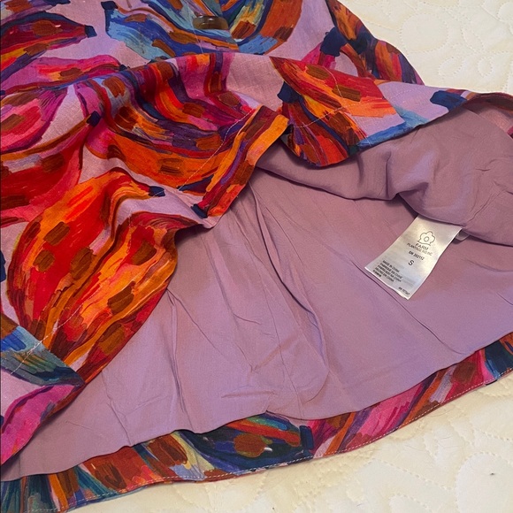 FARM Rio Multicolor V-Neck Dress - Picture 8 of 10